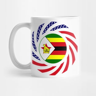 Zimbabwean American Multinational Patriot Flag Series Mug